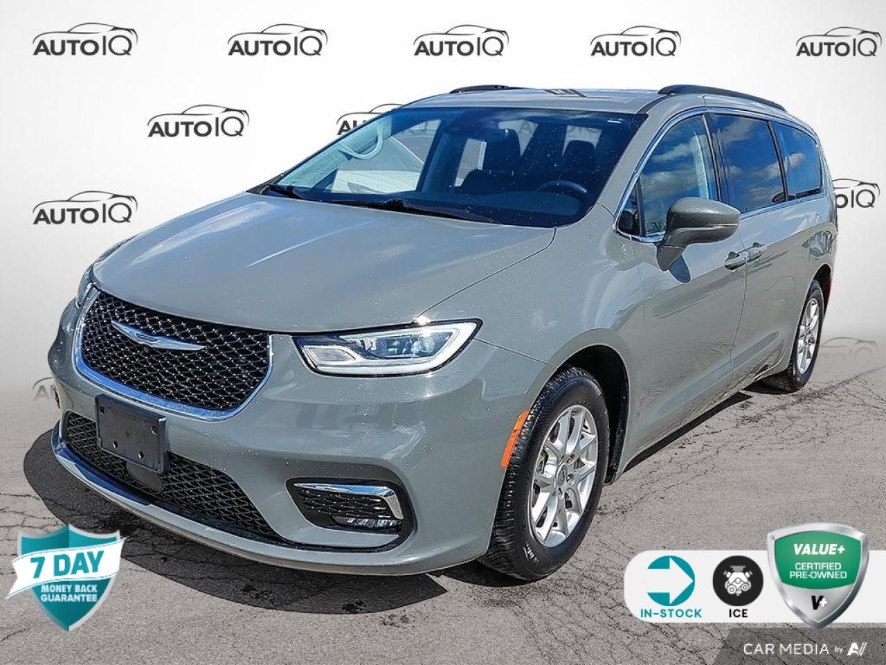 Used 2022 Chrysler Pacifica Touring L -POWER SLIDING DOORS - 2 ROWS LEATHER STOW N GO for sale in Hamilton, ON