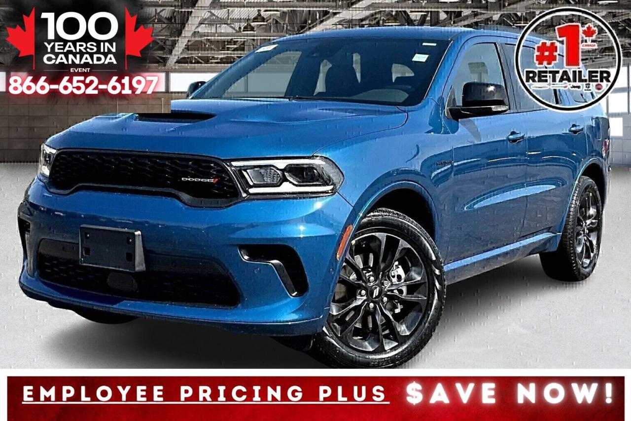 New 2025 Dodge Durango RT AWD | Leather | Sunroof | Blacktop Pkg for sale in Mississauga, ON