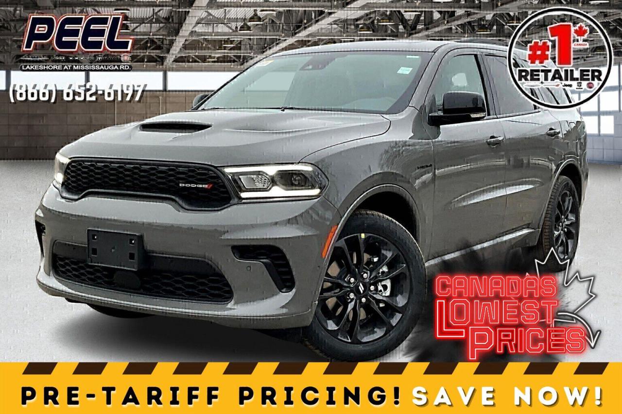 New 2025 Dodge Durango RT AWD | Leather Sunroof | Blacktop | 7-Passenger for sale in Mississauga, ON