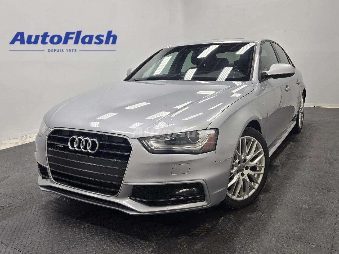 Used 2015 Audi A4 KOMFORT, S-LINE, AWD, BLUETOOTH, DEMARREUR, TOIT for sale in Saint-Hubert, QC