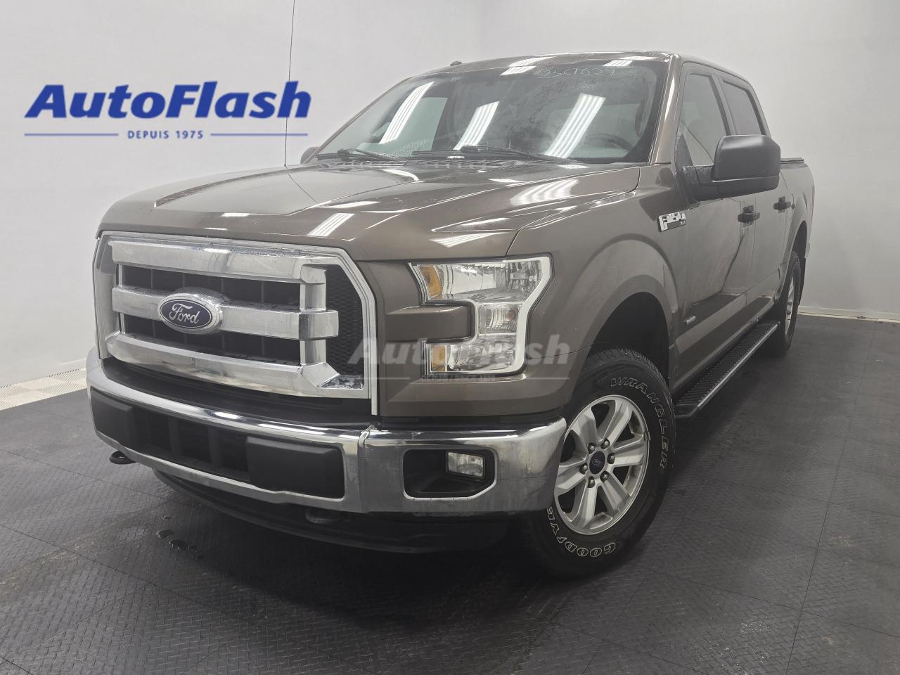 Used 2016 Ford F-150 XLT AWD, 2.7L V6, CREW-CAB, BLUETOOTH, CRUISE for sale in Saint-Hubert, QC