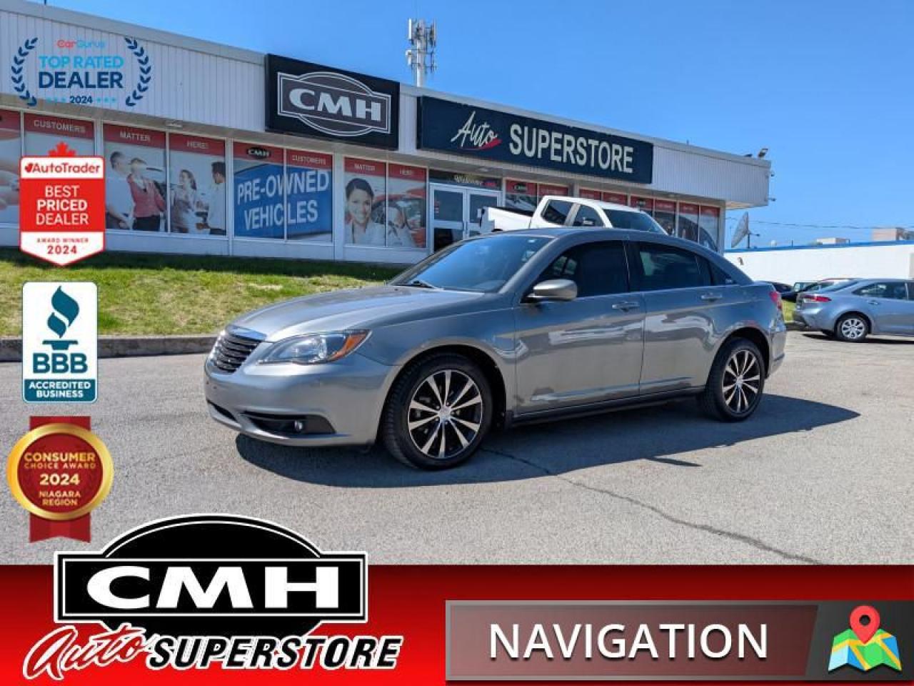 Used 2012 Chrysler 200 S  **CLEAN CARFAX - 34 SERVICE RECORDS** for sale in St. Catharines, ON
