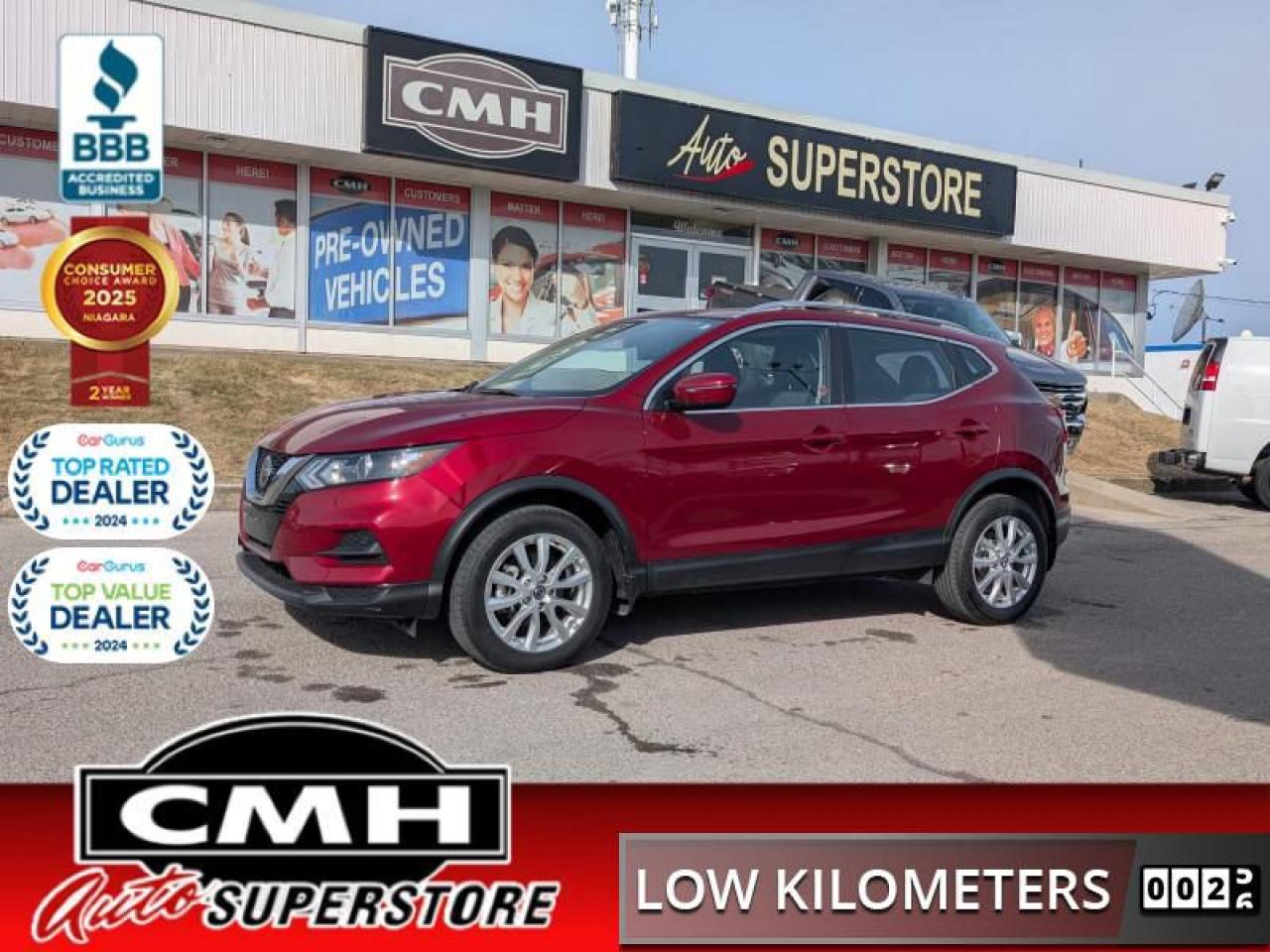 2022 Nissan Qashqai SV  **LOW KMS - SUNROOF**