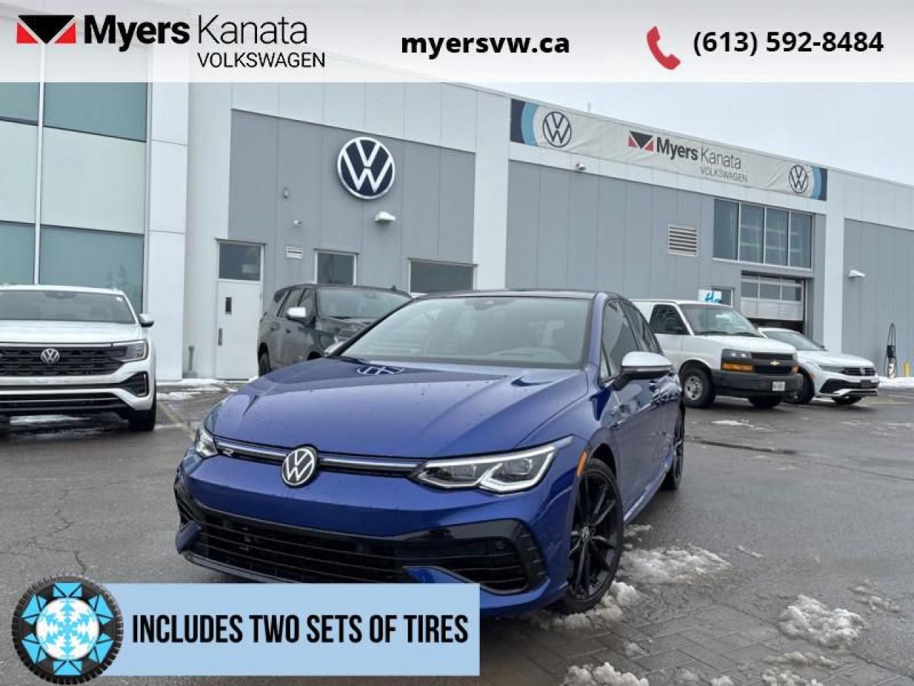 Used 2024 Volkswagen Golf R DSG  - Leather Seats - Sunroof for sale in Kanata, ON