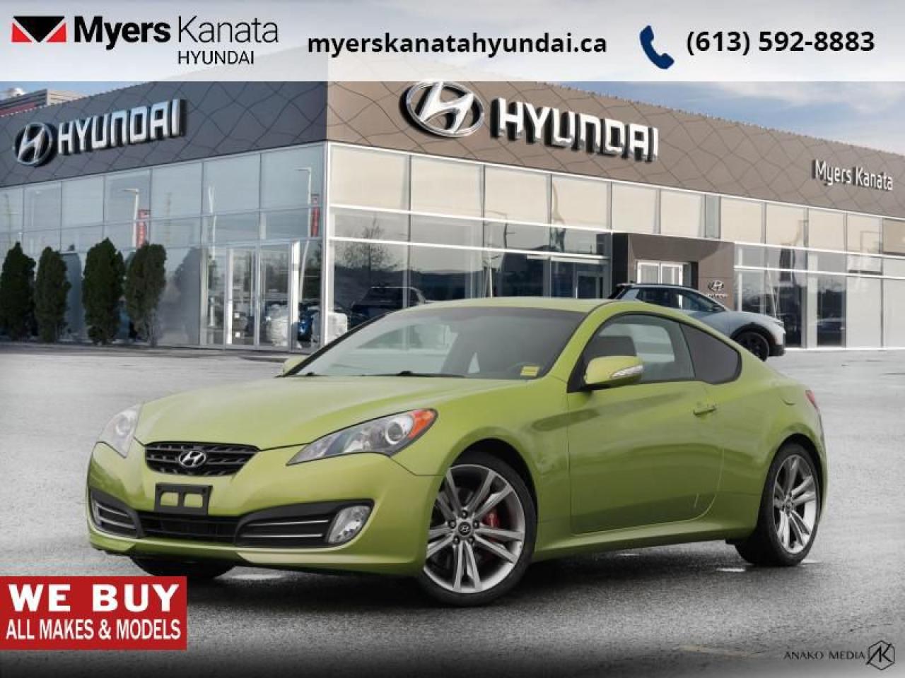 Used 2012 Hyundai Genesis Coupe GT  - $89.59 /Wk - Low Mileage for sale in Kanata, ON