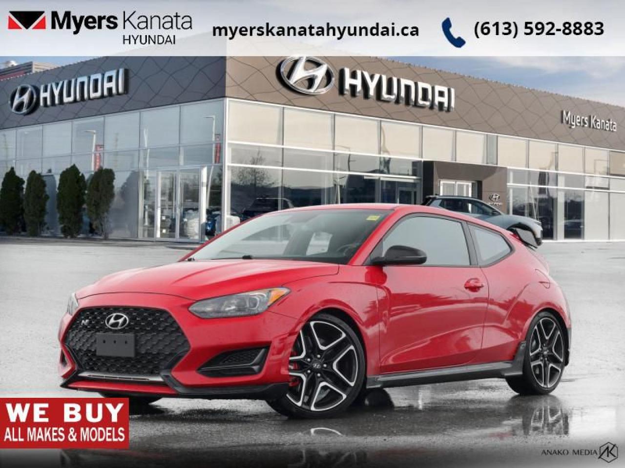 Used 2022 Hyundai Veloster N DCT  - Navigation -  Android Auto for sale in Kanata, ON