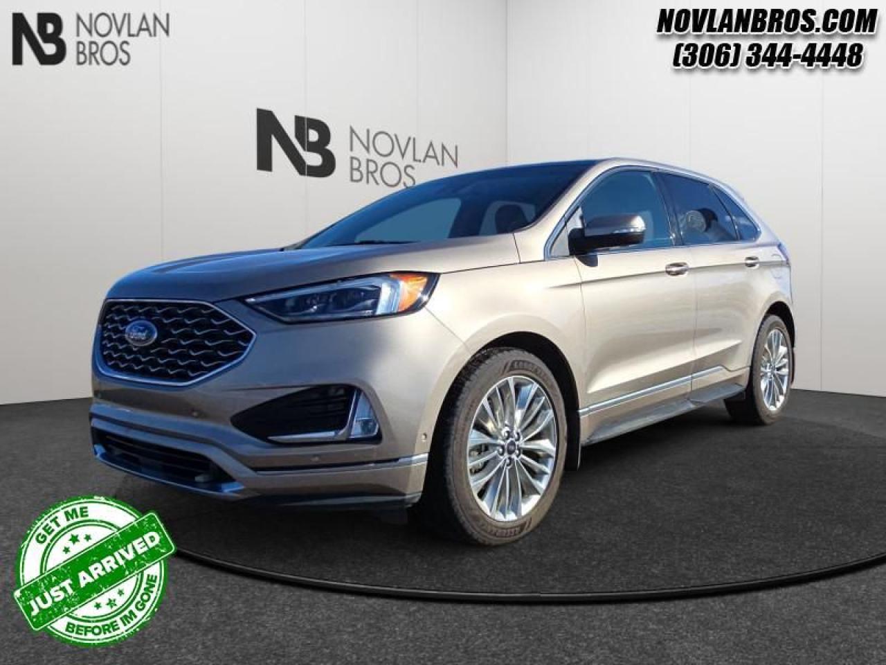 Used 2020 Ford Edge Titanium  - Navigation - Heated Seats for sale in Paradise Hill, SK