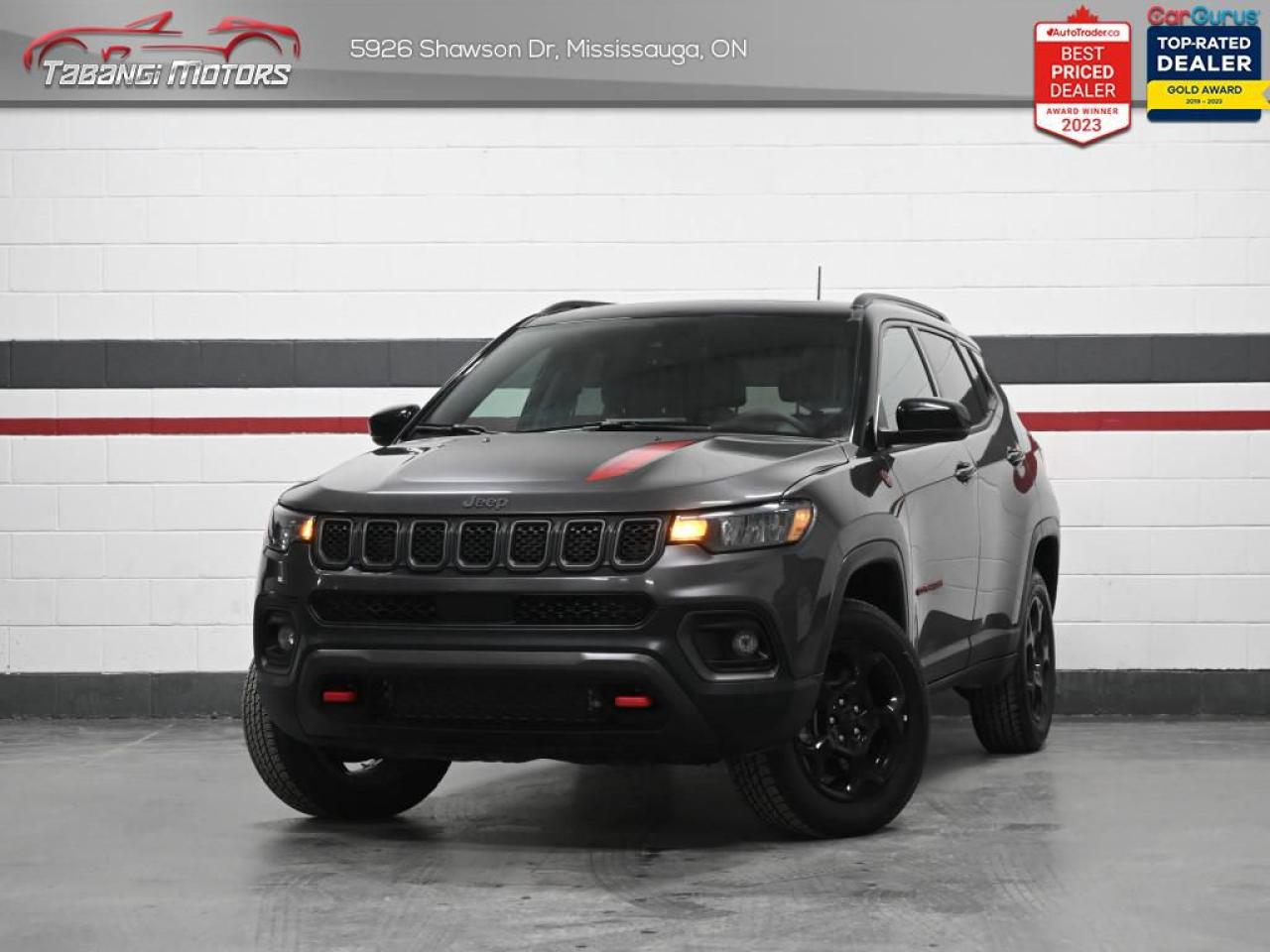 Used 2023 Jeep Compass Trailhawk  No Accident Alpine Digital Dash Leather Navigation Panoramic Roof for sale in Mississauga, ON