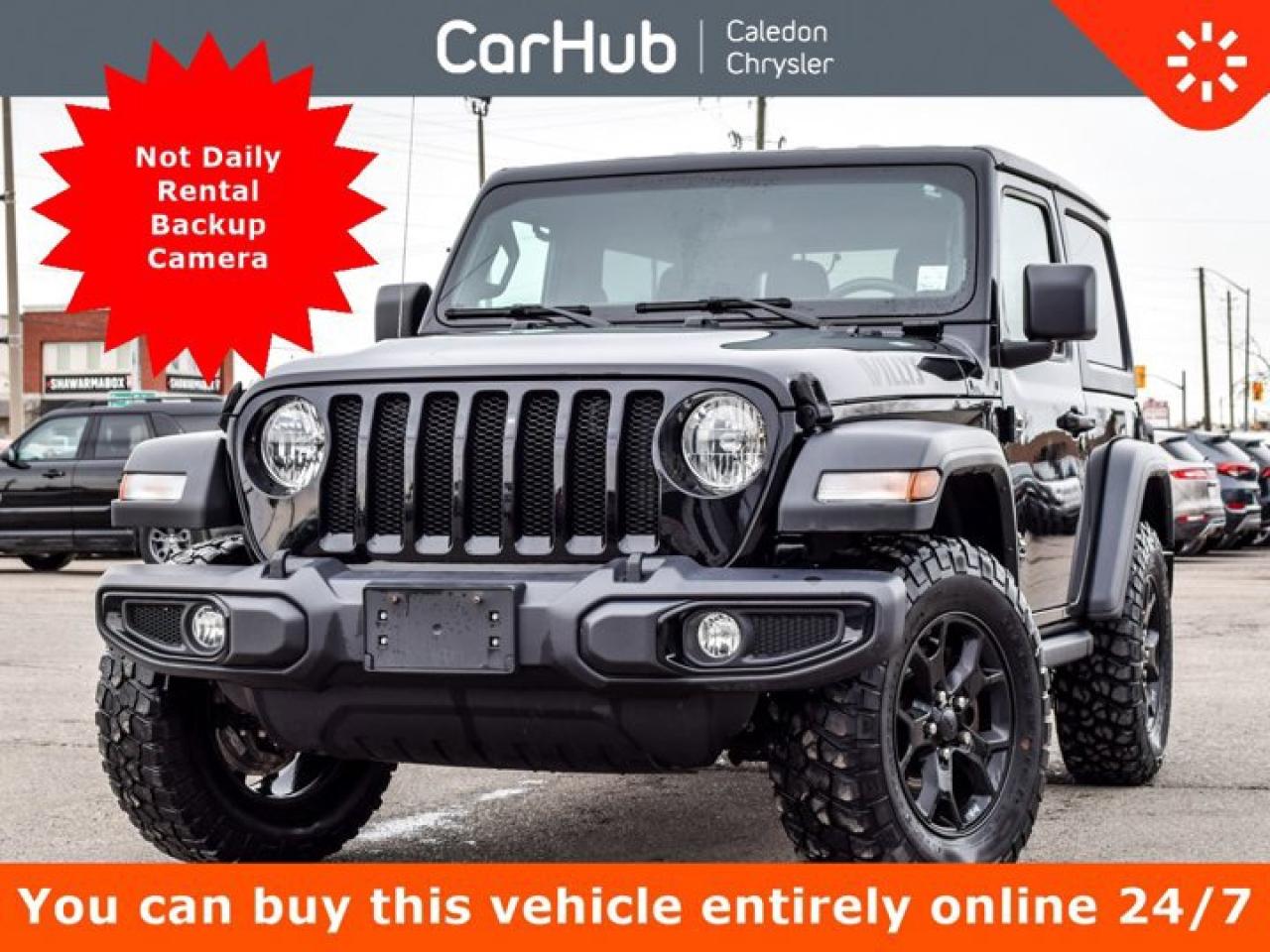 Used 2022 Jeep Wrangler Willys Sport Freedom Top Bluetooth for sale in Bolton, ON