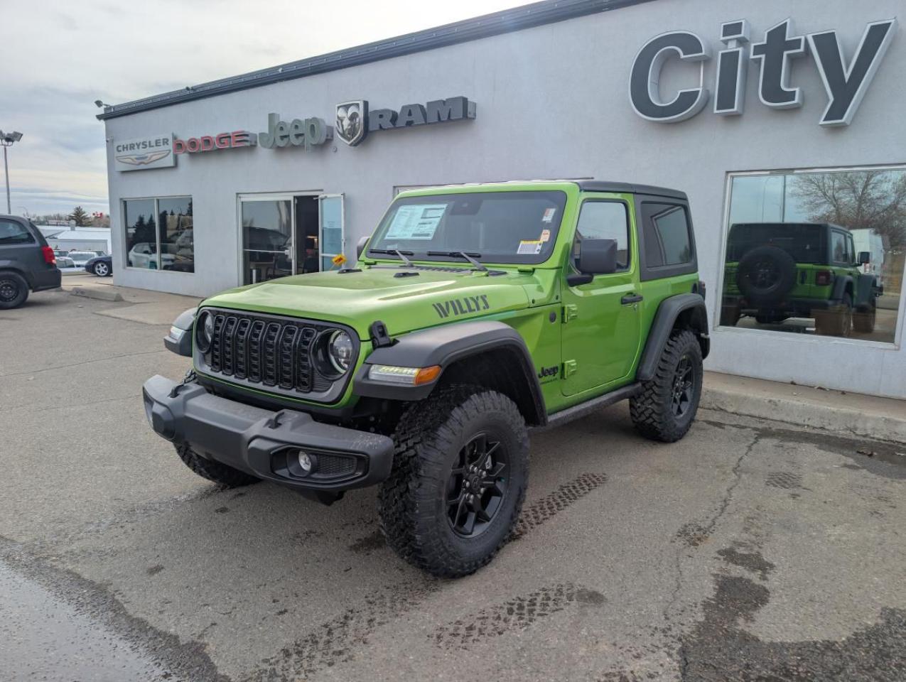 New 2025 Jeep Wrangler Willys 4 Door 4x4 for sale in Medicine Hat, AB