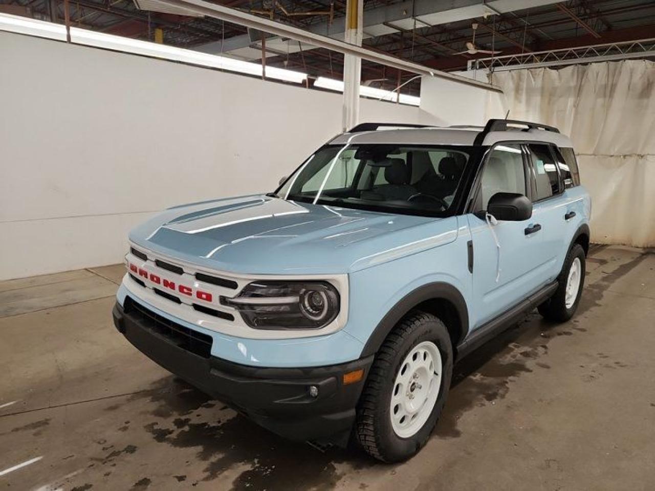 Used 2023 Ford Bronco Sport Heritage AWD | Robin's Egg Blue | Power Seat | Heated Seats | CarPlay + Android | Rear Camera | for sale in Guelph, ON