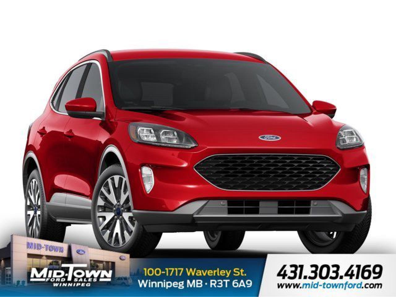 Used 2021 Ford Escape Titanium Hybrid LOCALLY OWNED for sale in Winnipeg, MB