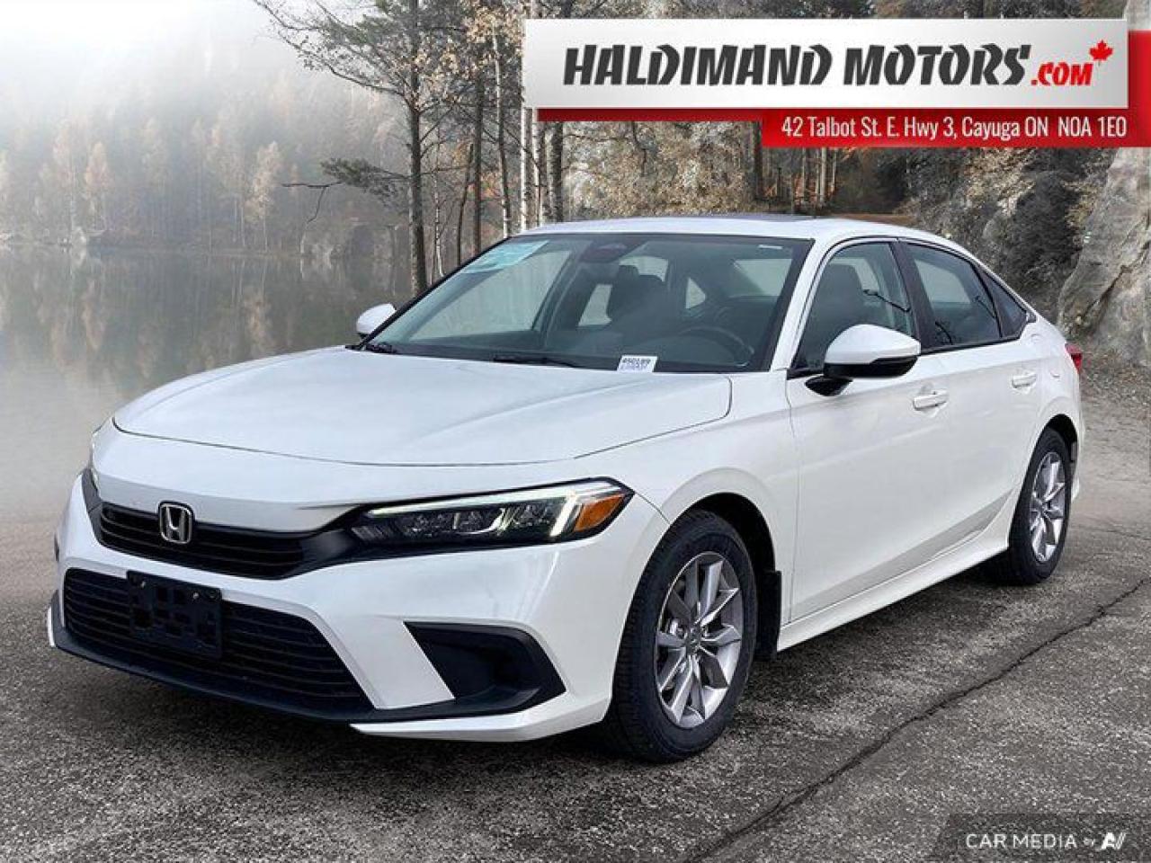 Used 2022 Honda Civic Sedan EX for sale in Cayuga, ON