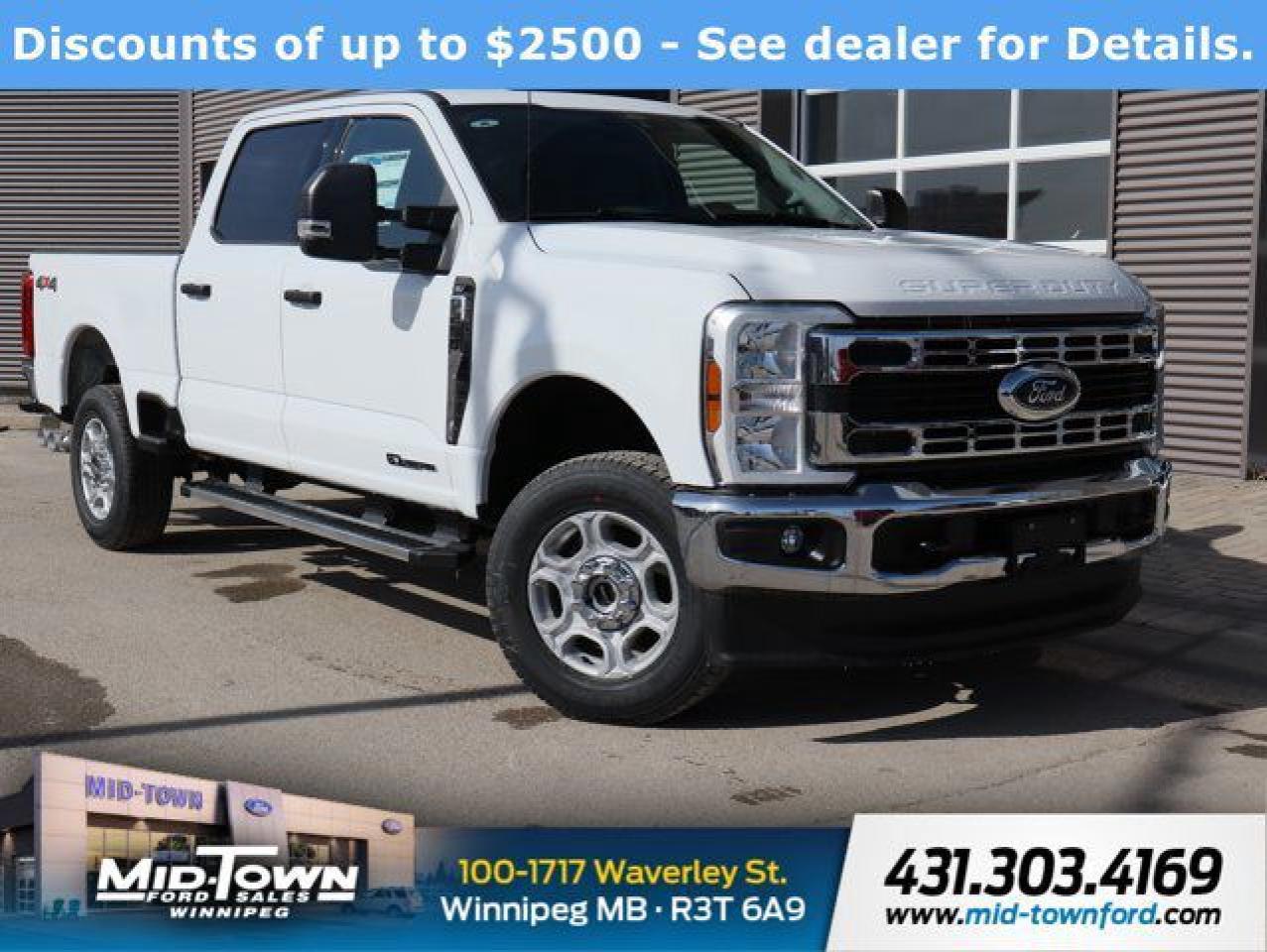 New 2025 Ford F-250 Super Duty XLT | $2500 Discount Available Contact us! for sale in Winnipeg, MB