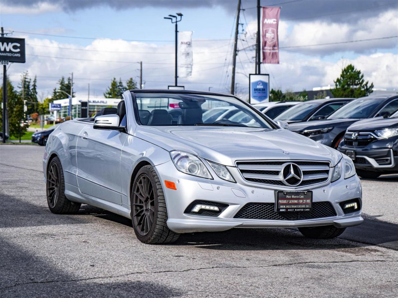 2011 Mercedes-Benz E550 CONVERTIBLE | 5.5L V8 382HP | NO ACCIDENTS | 17 SERVICE RECORDS Photo