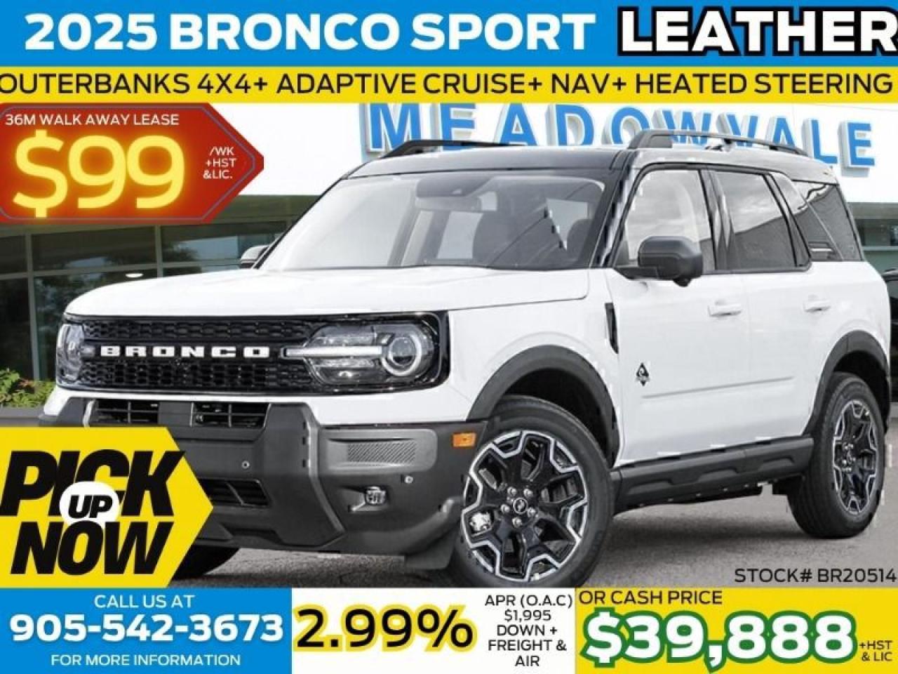 New 2025 Ford Bronco Sport Outer Banks for sale in Mississauga, ON