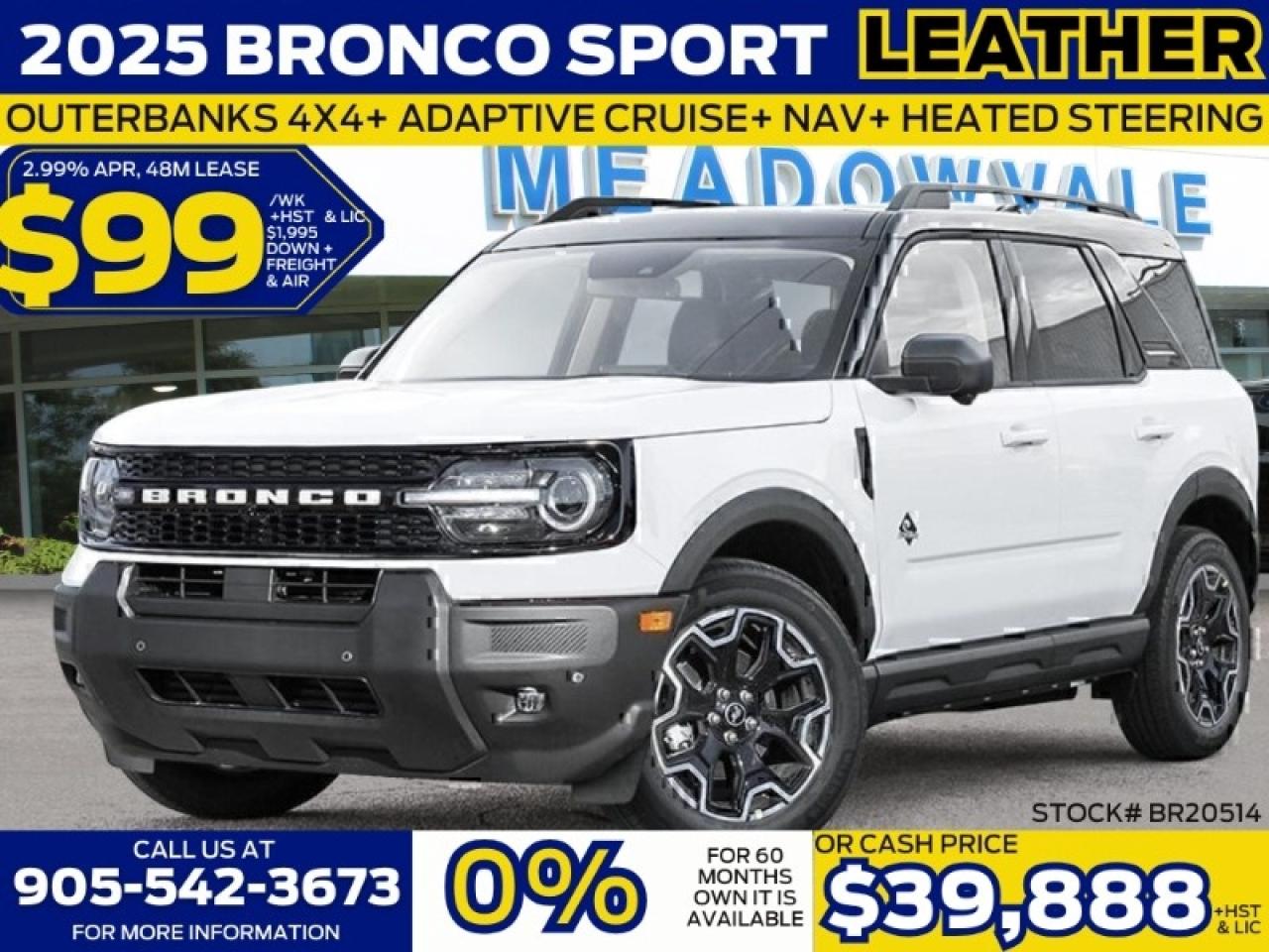 New 2025 Ford Bronco Sport Outer Banks for sale in Mississauga, ON