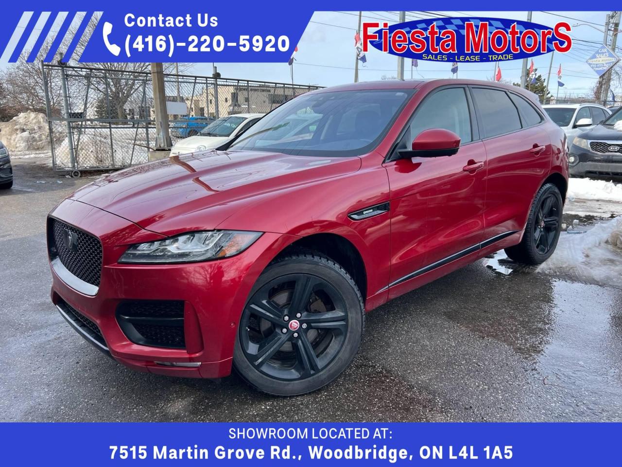 Used 2017 Jaguar F-PACE 20d R-Sport for sale in Woodbridge, ON