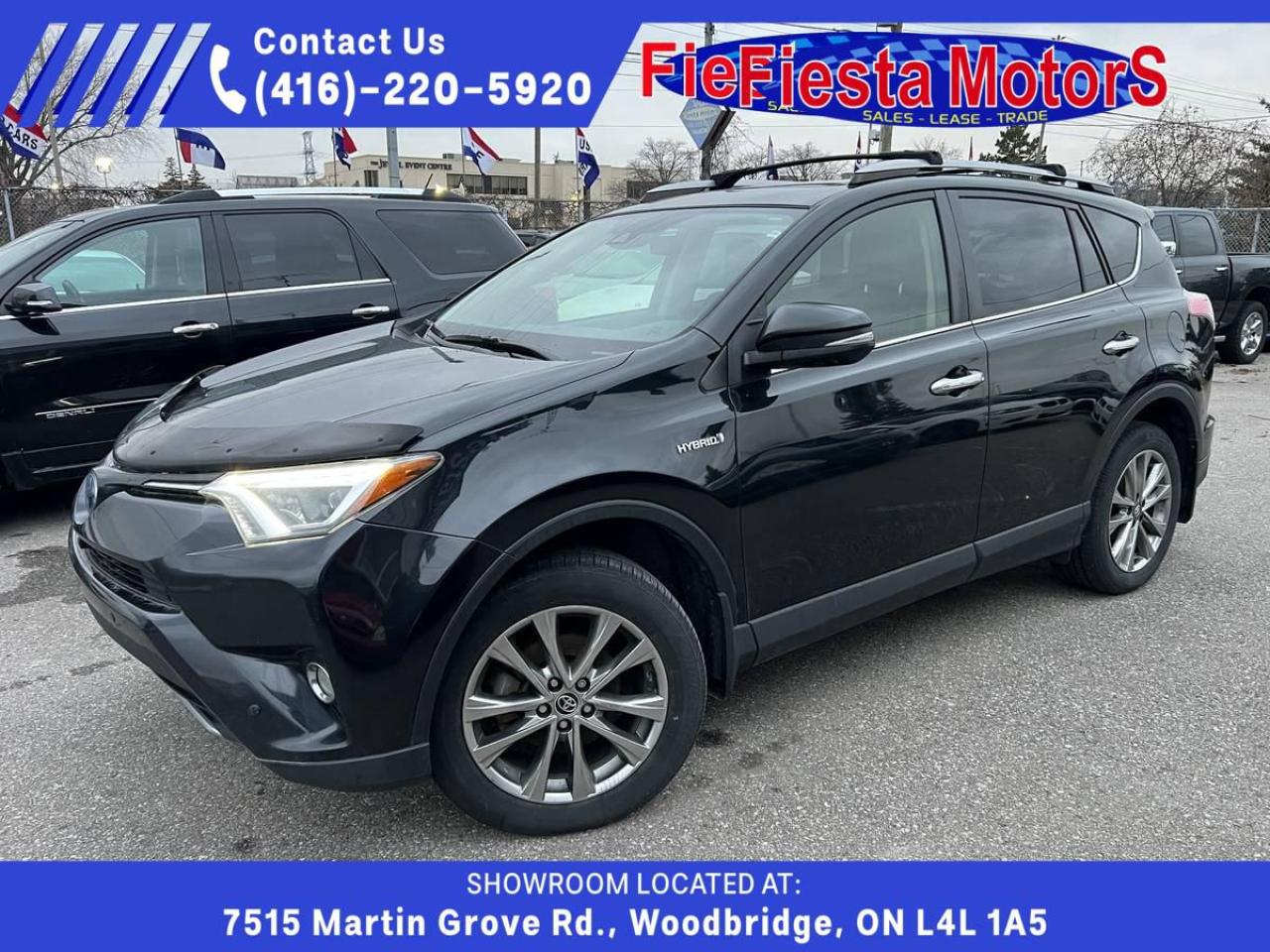 Used 2018 Toyota RAV4 Hybrid Limited for sale in Woodbridge, ON