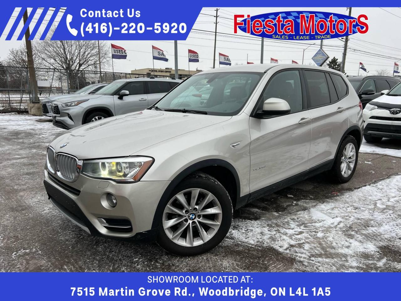 Used 2015 BMW X3 xDrive28d for sale in Woodbridge, ON