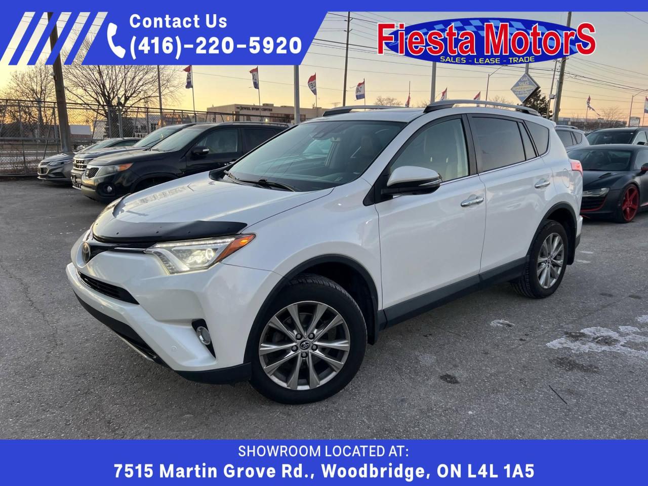 Used 2018 Toyota RAV4 LIMITED for sale in Woodbridge, ON