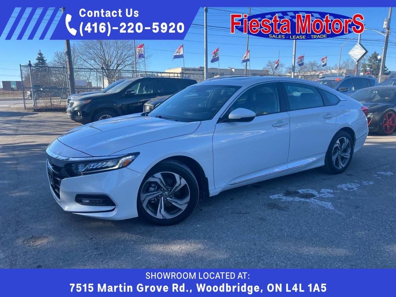 Used 2018 Honda Accord EX-L for sale in Woodbridge, ON