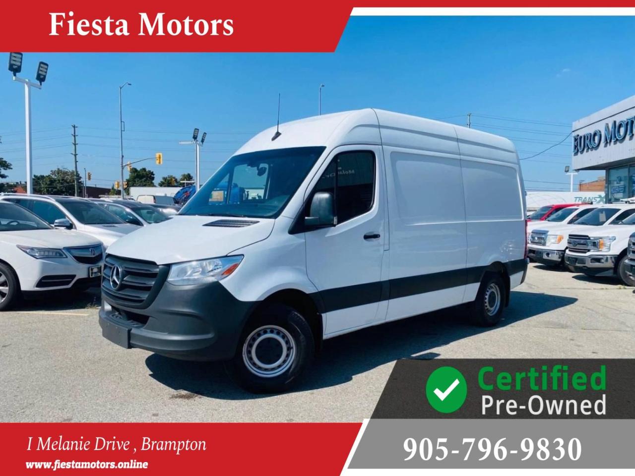 Used 2019 Mercedes-Benz Sprinter Cargo 2500, High Roof 144