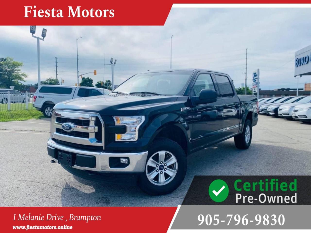 Used 2017 Ford F-150 XLT,4X4,SUPER CAB,6-PASS, BLUETOOTH, BACKUP CAM, NO ACCIDENTS!!! for sale in Brampton, ON