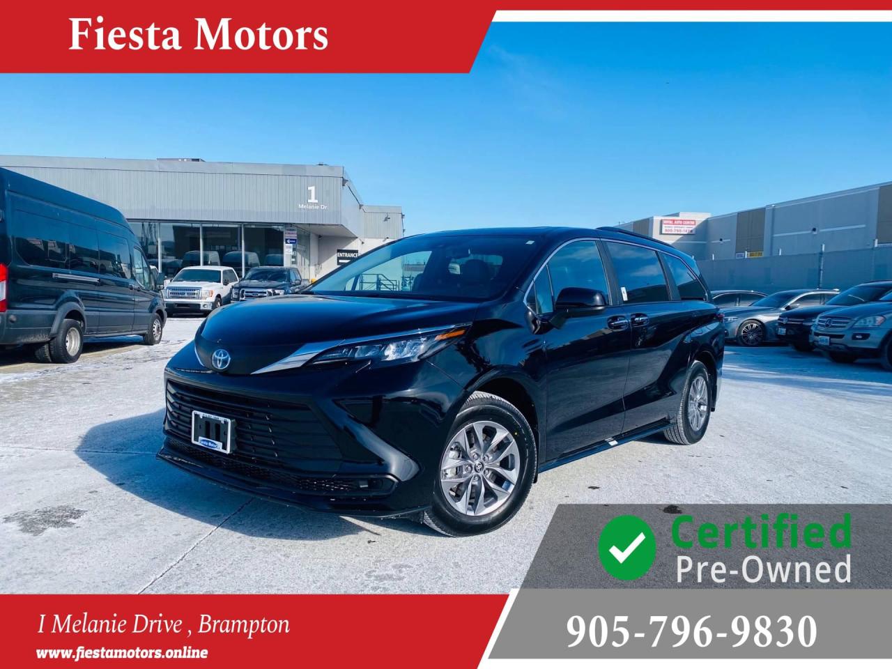 Used 2025 Toyota Sienna XLE Hybrid, 8-Passenger, Leather, Sunroof, Backup Camera, Bluetooth, No Accident, Brand New, All Power Options! for sale in Brampton, ON