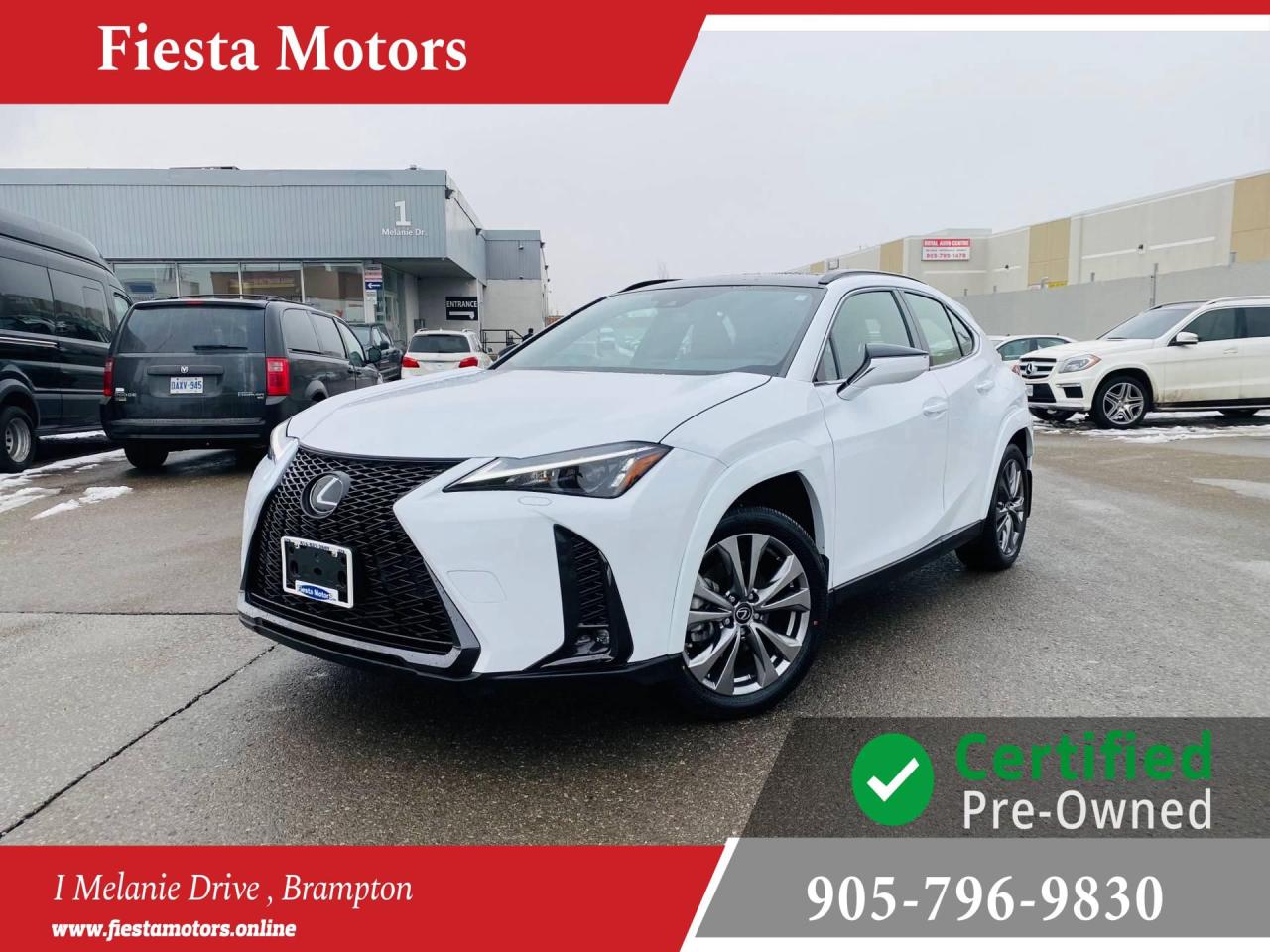 Used 2024 Lexus UX F-SPORT,250H, AWD, HYBRID, LEATHER, SUNROOF, BACKUP CAMERA, BLUETOOHT, APPLECAR PLAY, ALL POWER OPTIONS! for sale in Brampton, ON