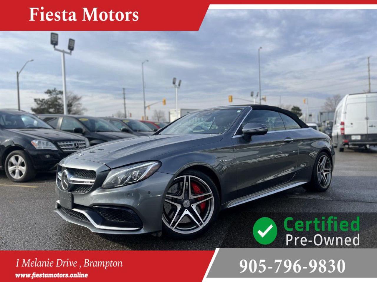 Used 2017 Mercedes-Benz C-Class AMG C 63 S.FULLY LOADED,NAVI,BACKUP CAMERA,LEATHER for sale in Brampton, ON