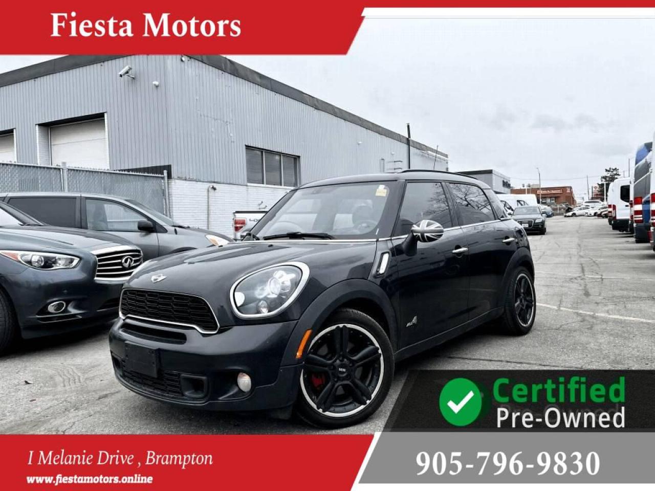 Used 2013 MINI Cooper Countryman AWD, COUNTRYMAN S, LEATHER, SUNROOF, NAVI, BACKUP SENSORS!!! for sale in Brampton, ON