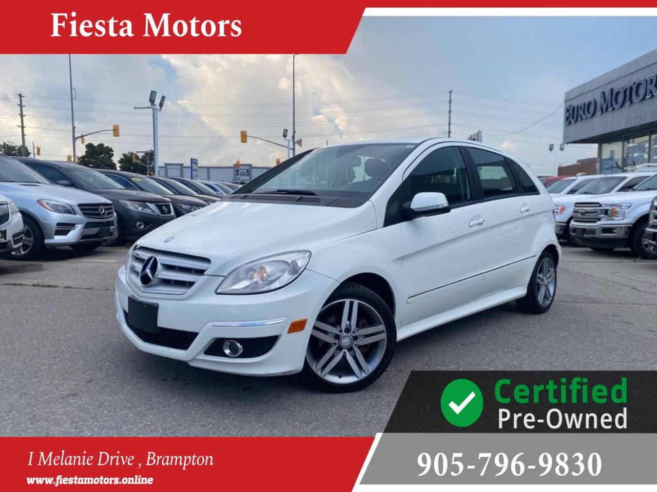 Used 2010 Mercedes-Benz B-Class B 200, BLUETOOTH, AUX, RADIO, ALL POWER OPTIONS! for sale in Brampton, ON