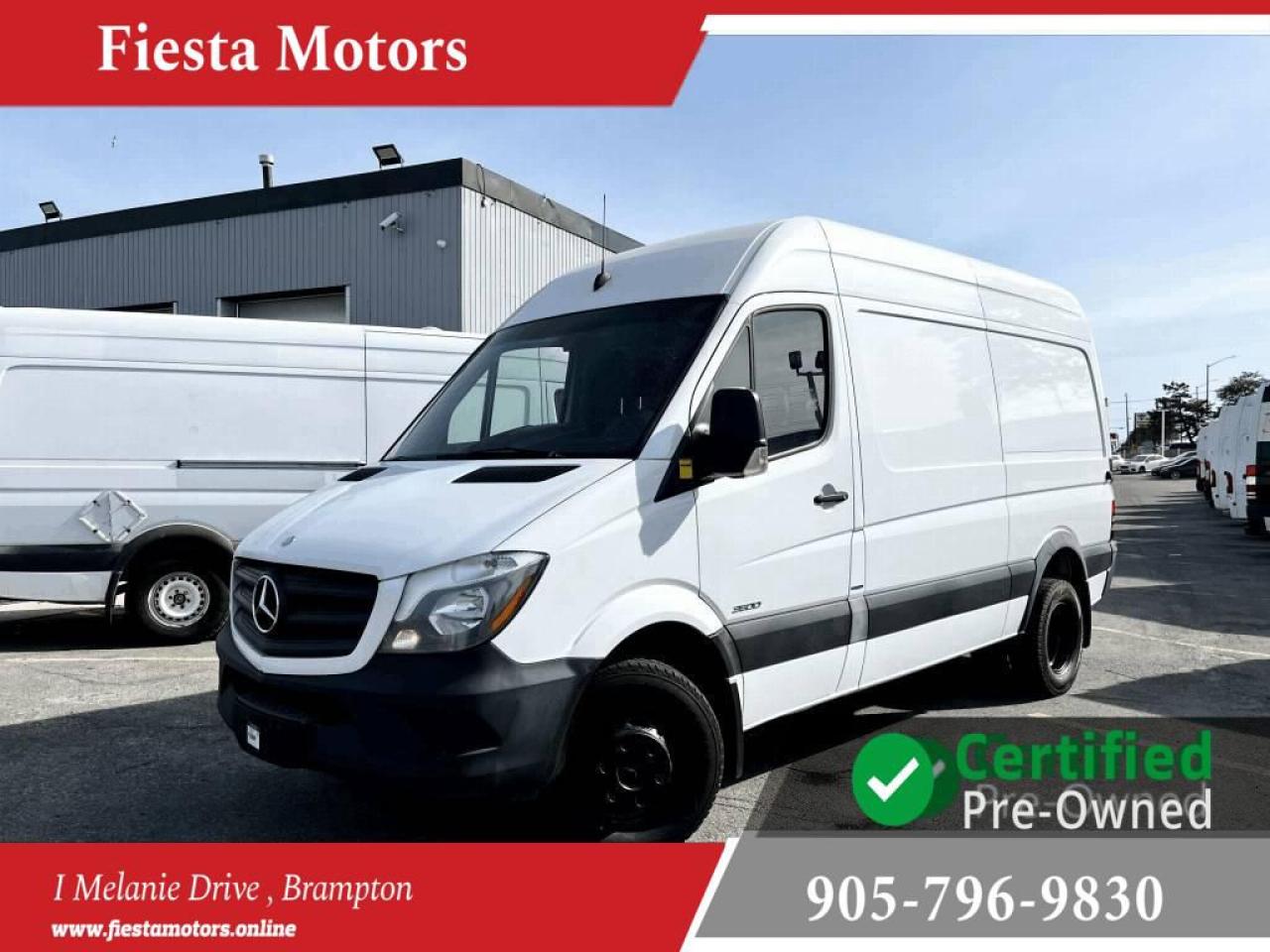 Used 2015 Mercedes-Benz Sprinter Cargo Vans 3500,HIGHROOF,DIESEL,3 PASSENGERS,BLUETOOTH, BACKUP CAMERA for sale in Brampton, ON