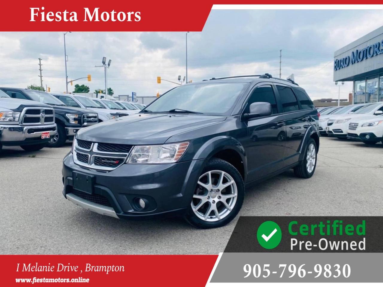 Used 2014 Dodge Journey AUTO, BLUTOOTH, 7 PASSENGER, SUNROOF, ALL POWER OPTIONS! for sale in Brampton, ON