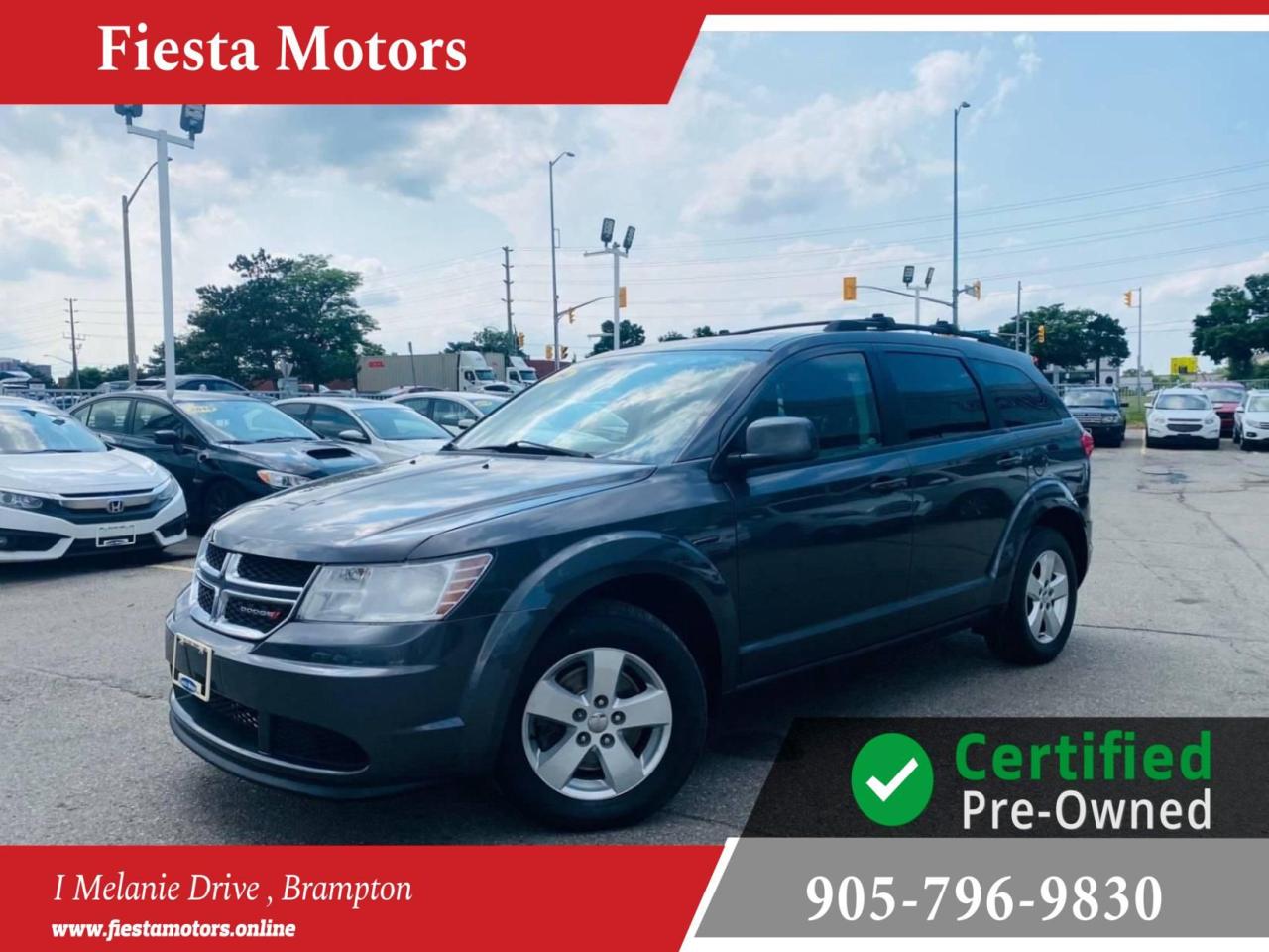 Used 2014 Dodge Journey 7 PASSENGER, CRUISE CONTROL, BLUETOOTH All Power Options! for sale in Brampton, ON