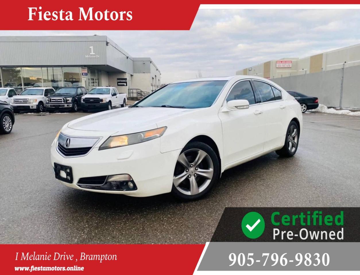 Used 2014 Acura TL AUTO SH-AWD, BLUETOOTH, BACKUP CAMERA, NAVI, LEATHER, SUNROOF, ALL POWER OPTIONS! for sale in Brampton, ON