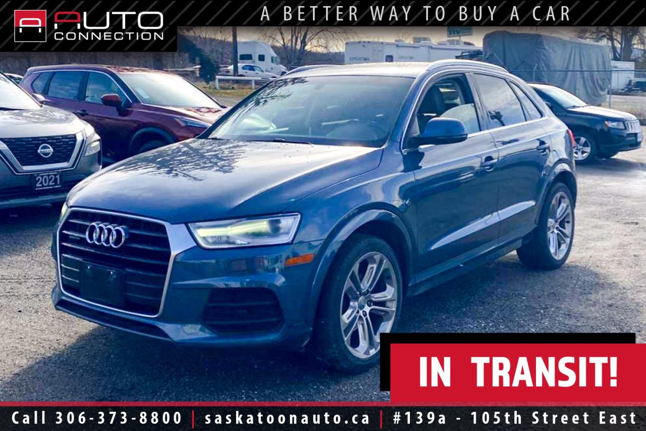 Used 2017 Audi Q3 2.0T Progressiv Quattro - ACCIDENT FREE - LOW KMS - NAVIGATION for sale in Saskatoon, SK