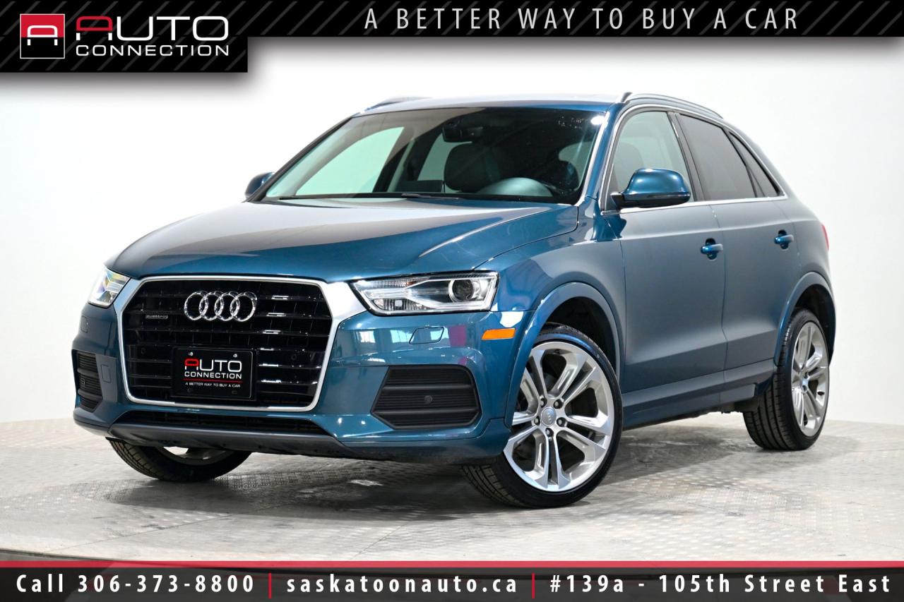 Used 2017 Audi Q3 2.0T Progressiv Quattro - ACCIDENT FREE - LOW KMS - NAVIGATION for sale in Saskatoon, SK