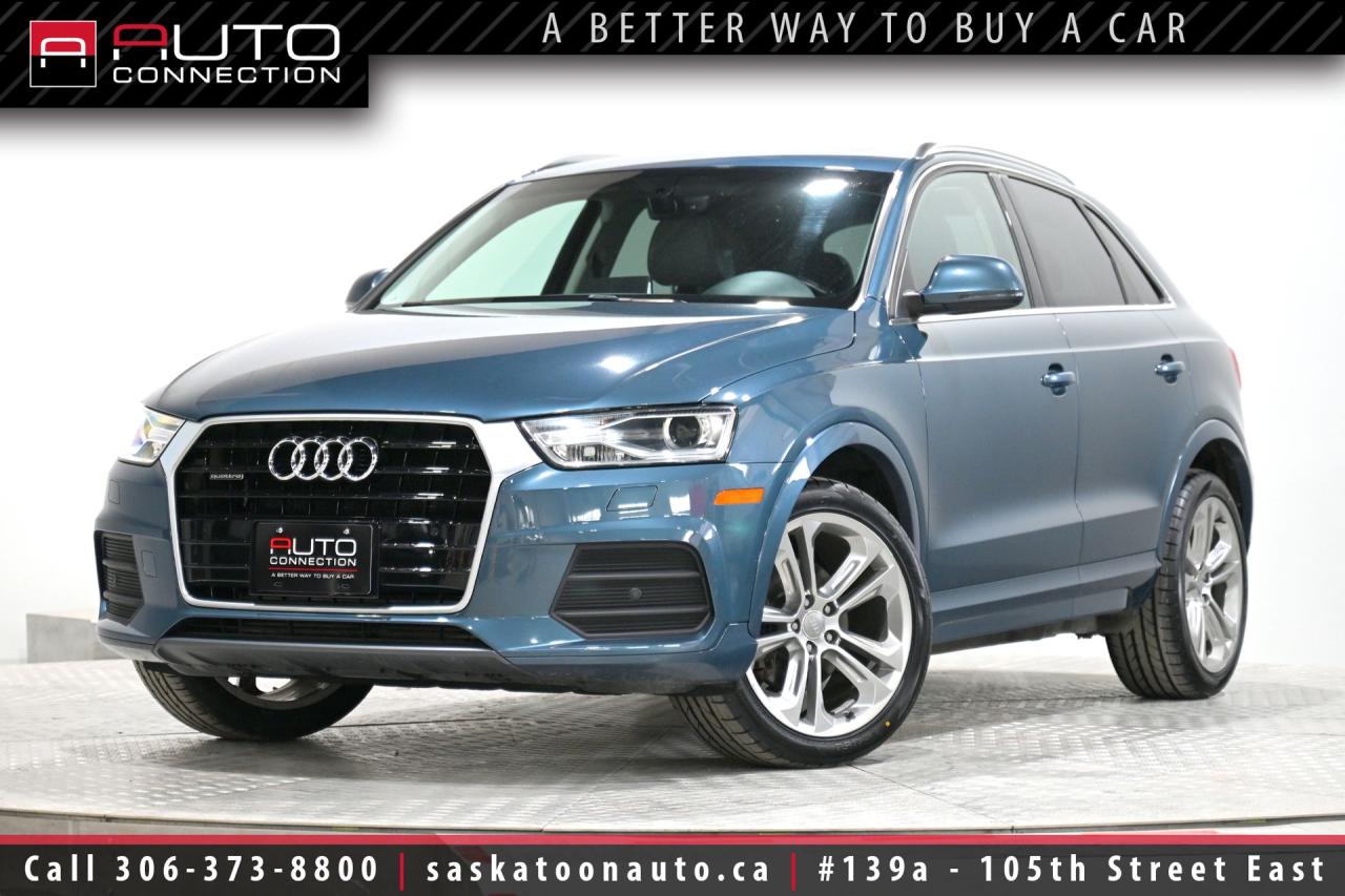 Used 2017 Audi Q3 2.0T Progressiv Quattro - ACCIDENT FREE - LOW KMS - NAVIGATION for sale in Saskatoon, SK