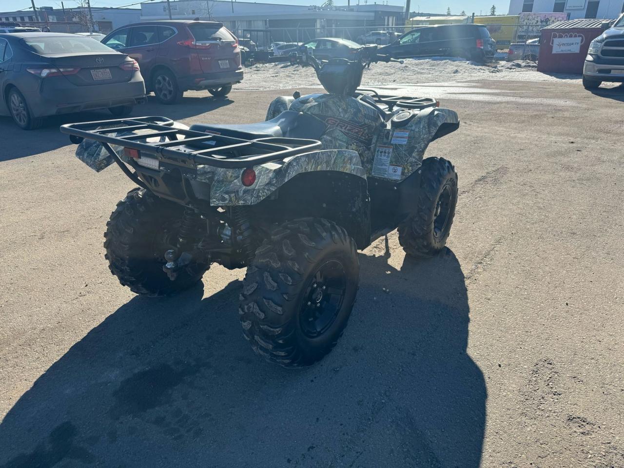 2021 Yamaha Grizzly 700 EPS SE $109 B/W - Photo #7