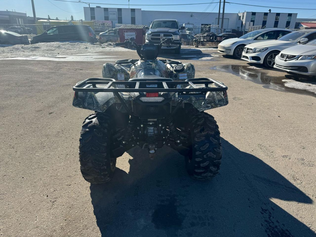 2021 Yamaha Grizzly 700 EPS SE $109 B/W - Photo #8