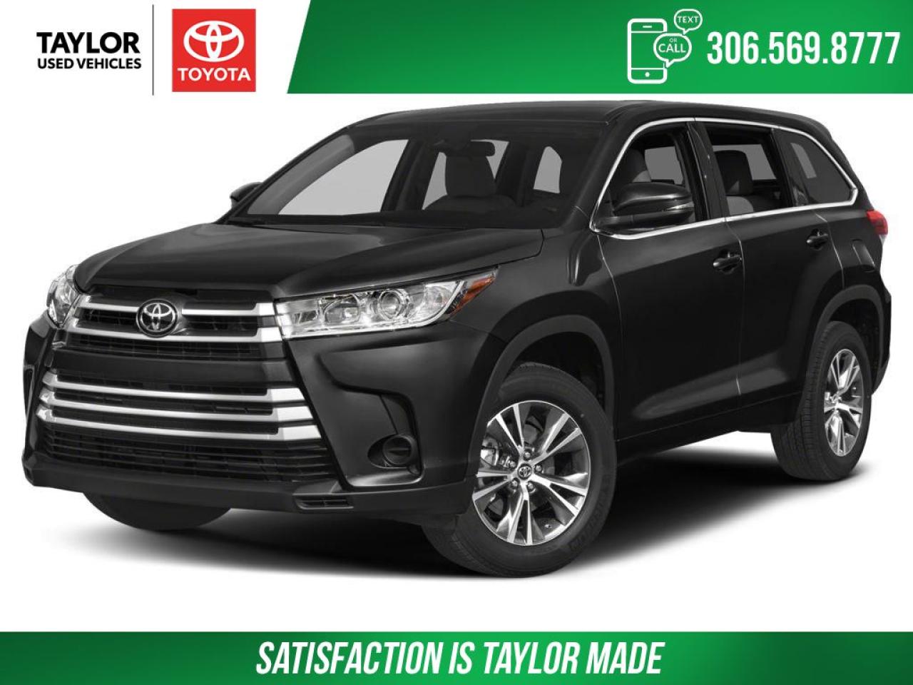 Used 2019 Toyota Highlander XLE for sale in Regina, SK