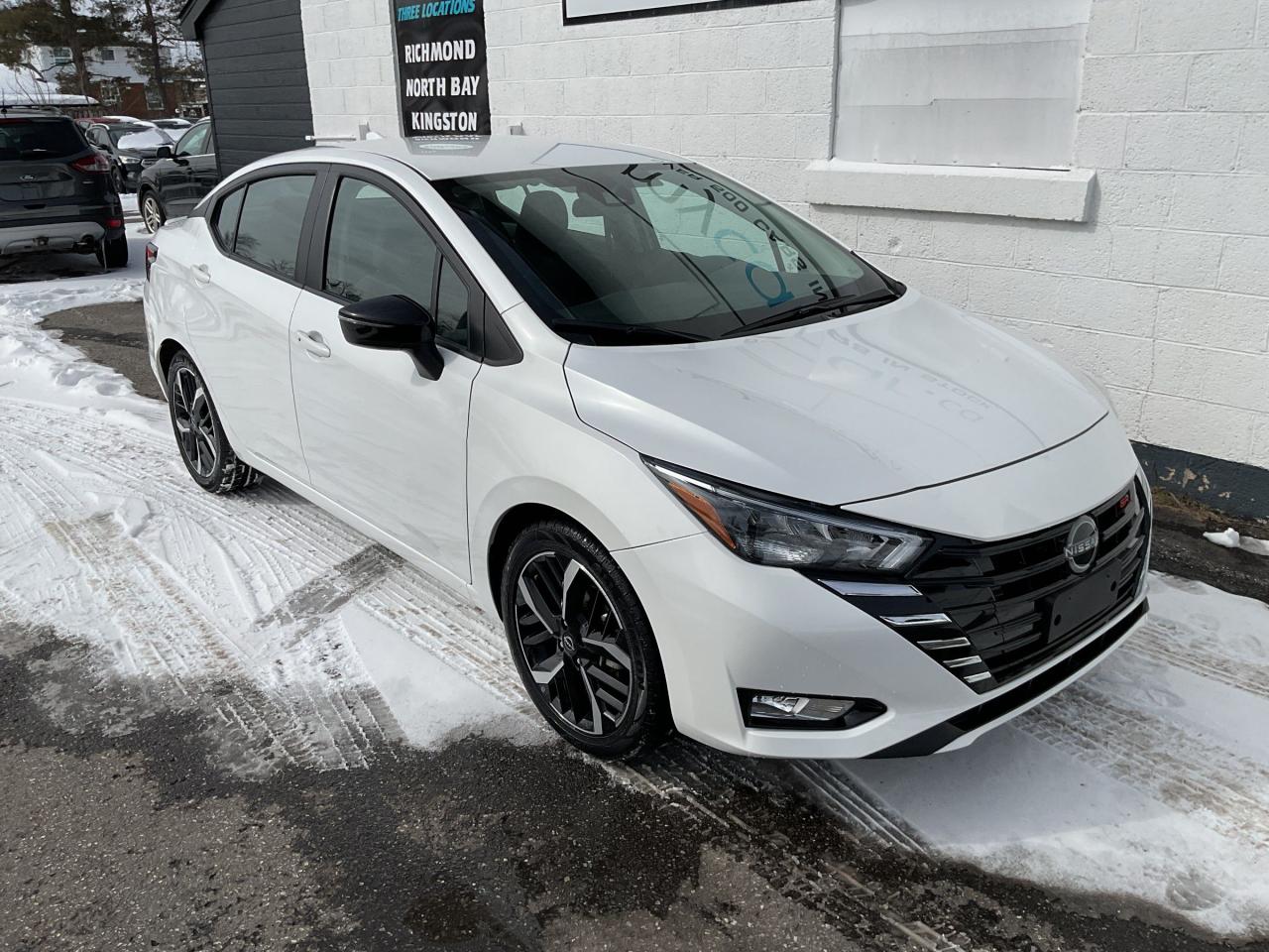 Used 2024 Nissan Versa SR LOW MILEAGE!!!  BACKUP CAM. BLUETOOTH. A/C. CRUISE. PWR GROUP. PERFECT FOR YOU!!! for sale in North Bay, ON