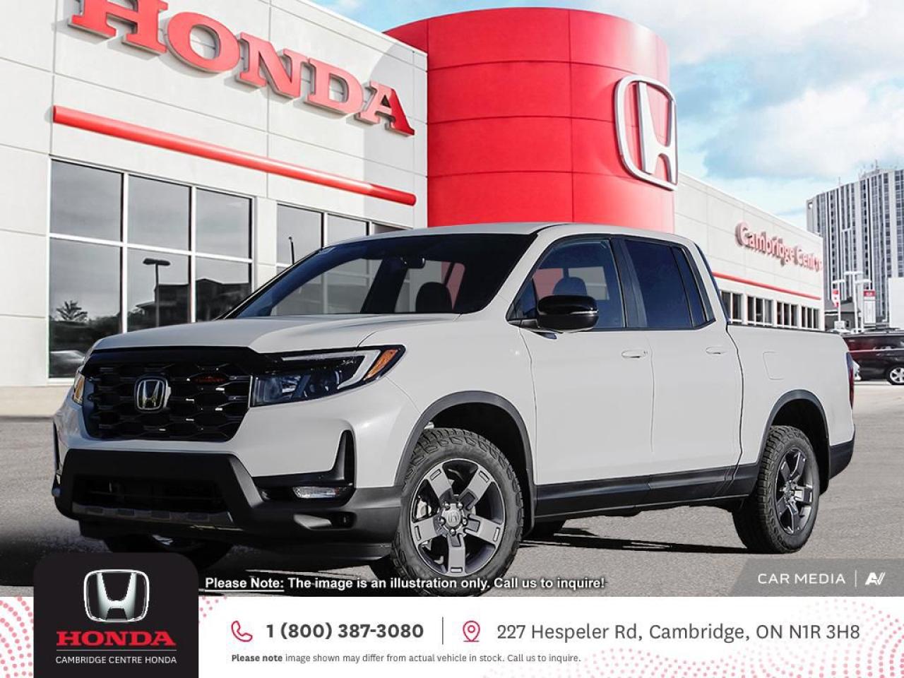 New 2025 Honda Ridgeline TrailSport IN-STOCK! for sale in Cambridge, ON