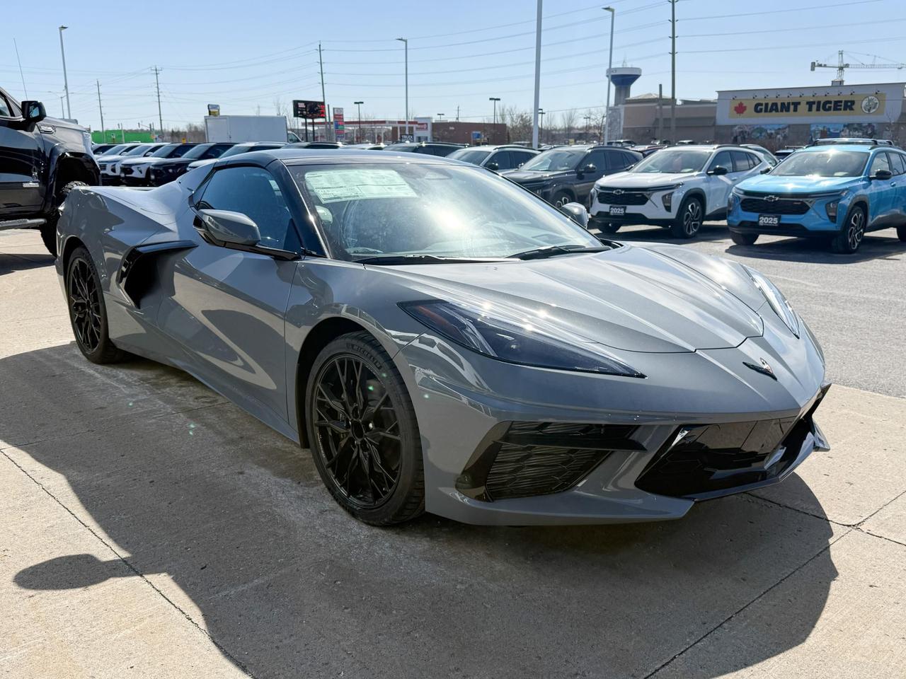 2025 Chevrolet Corvette Stingray 6.2L V8 WITH REMOTE START/ENTRY, HEATED/VENTILATED SEATS, HEATED STEERING WHEEL, HD REAR VISION CAMERA, BOSE AUDIO, APPLE CARPLAY AND ANDROID AUTO Photo