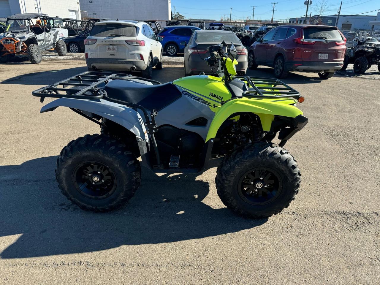 2022 Yamaha Grizzly 700 EPS $88 B/W - Photo #8