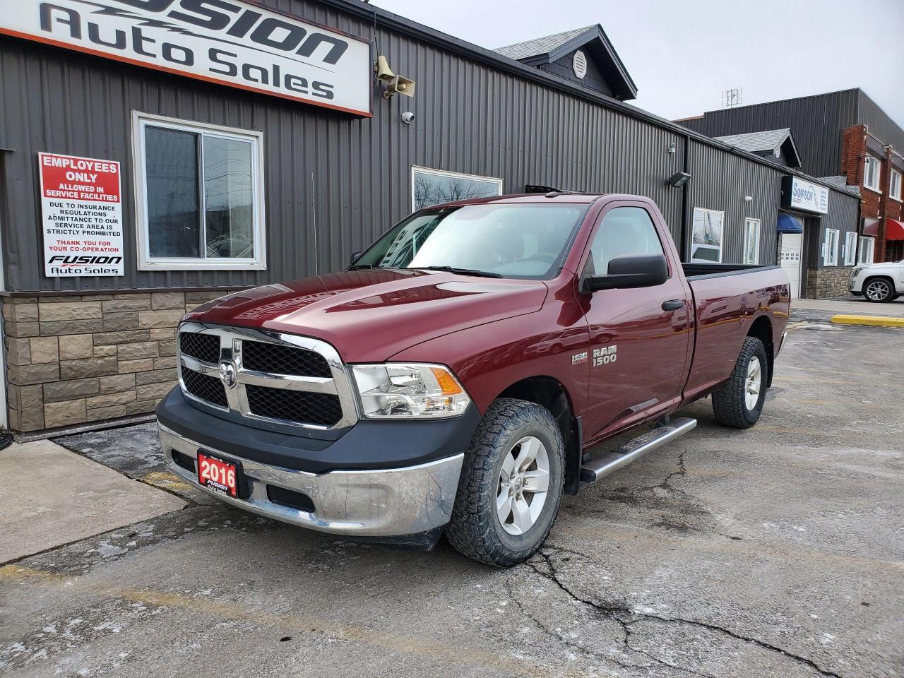 2016 RAM 1500 4WD Reg Cab 140.5" ST-1 OWNER-LOCAL TRADE-V8-4X4 - Photo #1