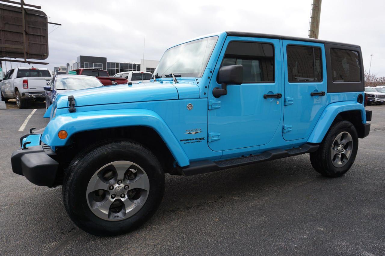 2018 Jeep Wrangler JK UNLIMITED SAHARA 4WD CERTIFIED *1 OWNER* NAV BLUETOOTH HEATED SEATS CRUISE ALLOYS - Photo #3