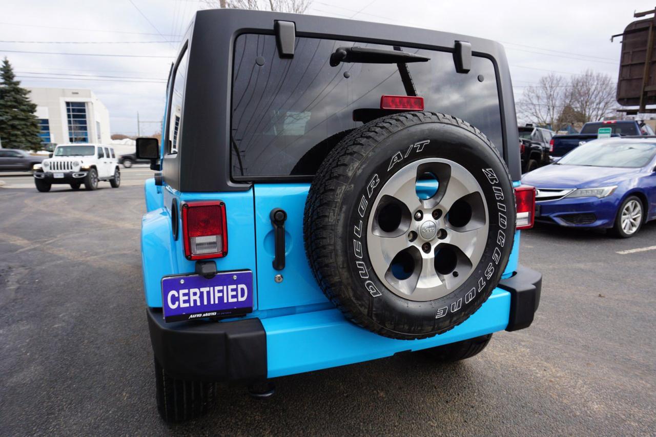 2018 Jeep Wrangler JK UNLIMITED SAHARA 4WD CERTIFIED *1 OWNER* NAV BLUETOOTH HEATED SEATS CRUISE ALLOYS - Photo #5